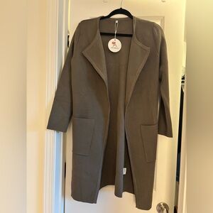 Women's Olive cardigan